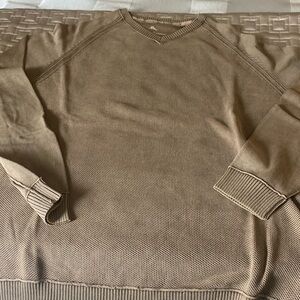 Tommy Bahama sweater with stitch details Large Beiges Large